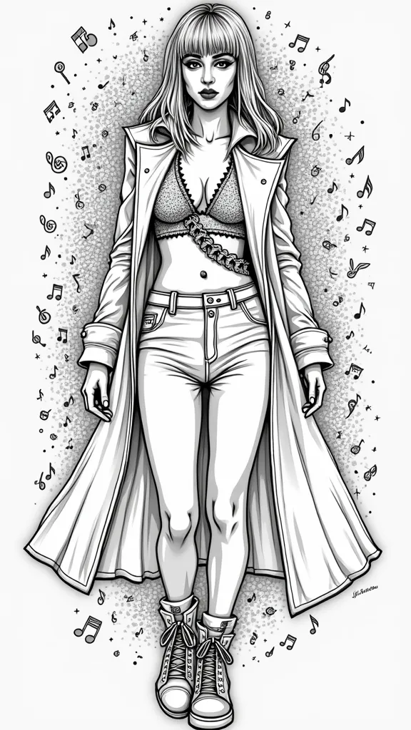 coloriages lady gaga